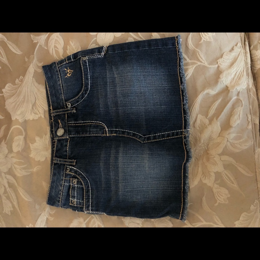 Girls Justice Jean Skirt Size 10